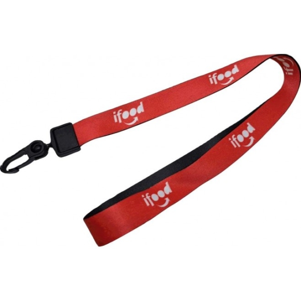 Cordão para Crachá Personalizado Mosquete Plástico - Imagem 2