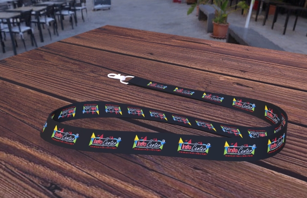 Cordão para Crachá Personalizado Mosquete Plástico - Imagem 3